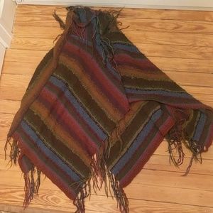 Alpaca poncho